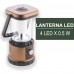 Lampada – Lanterna Dotata Di 4 Led X 0.5W Dotata Di Una Manopola Accensione/Spegnimento